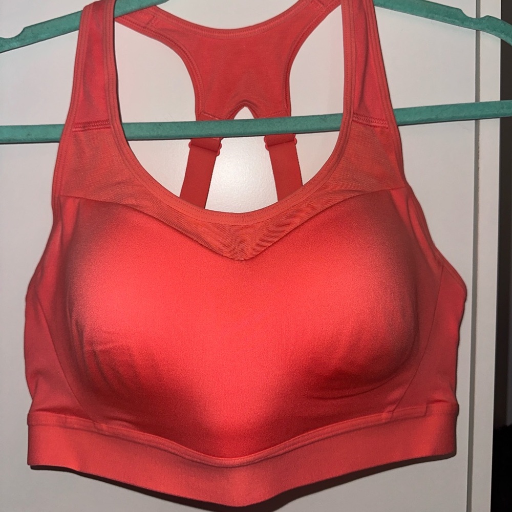 Gymshark Pink Padded Sports Bra Size M